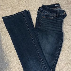 American Eagle kickboot jeans